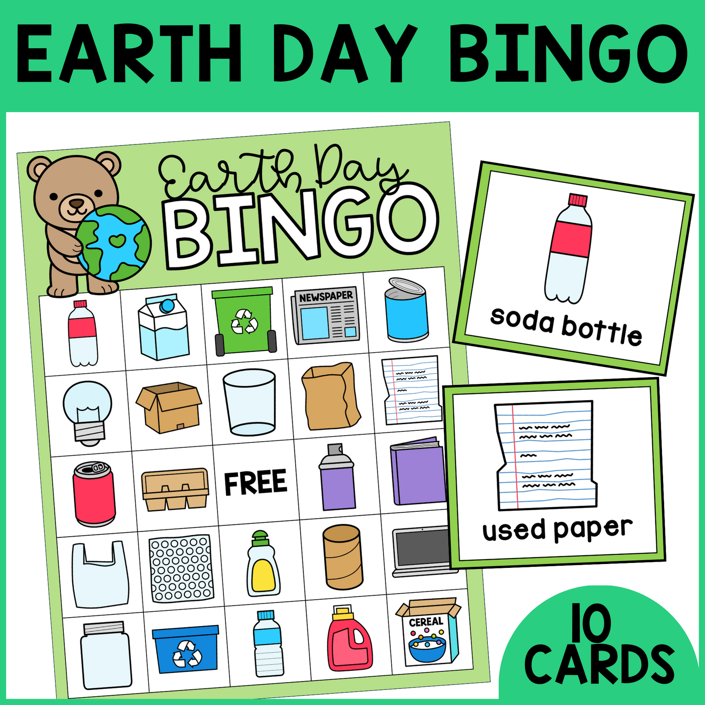 Earth Day Bingo