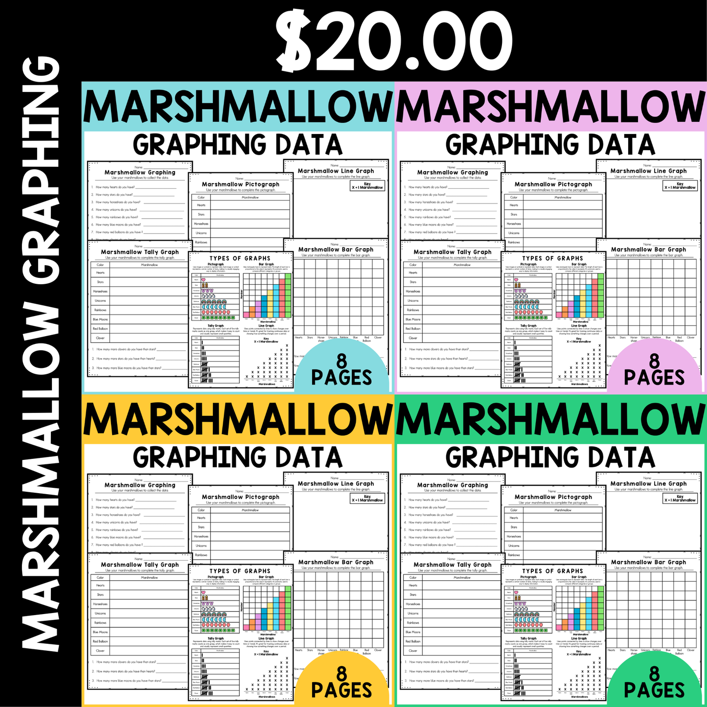 Marshmallow Graphing