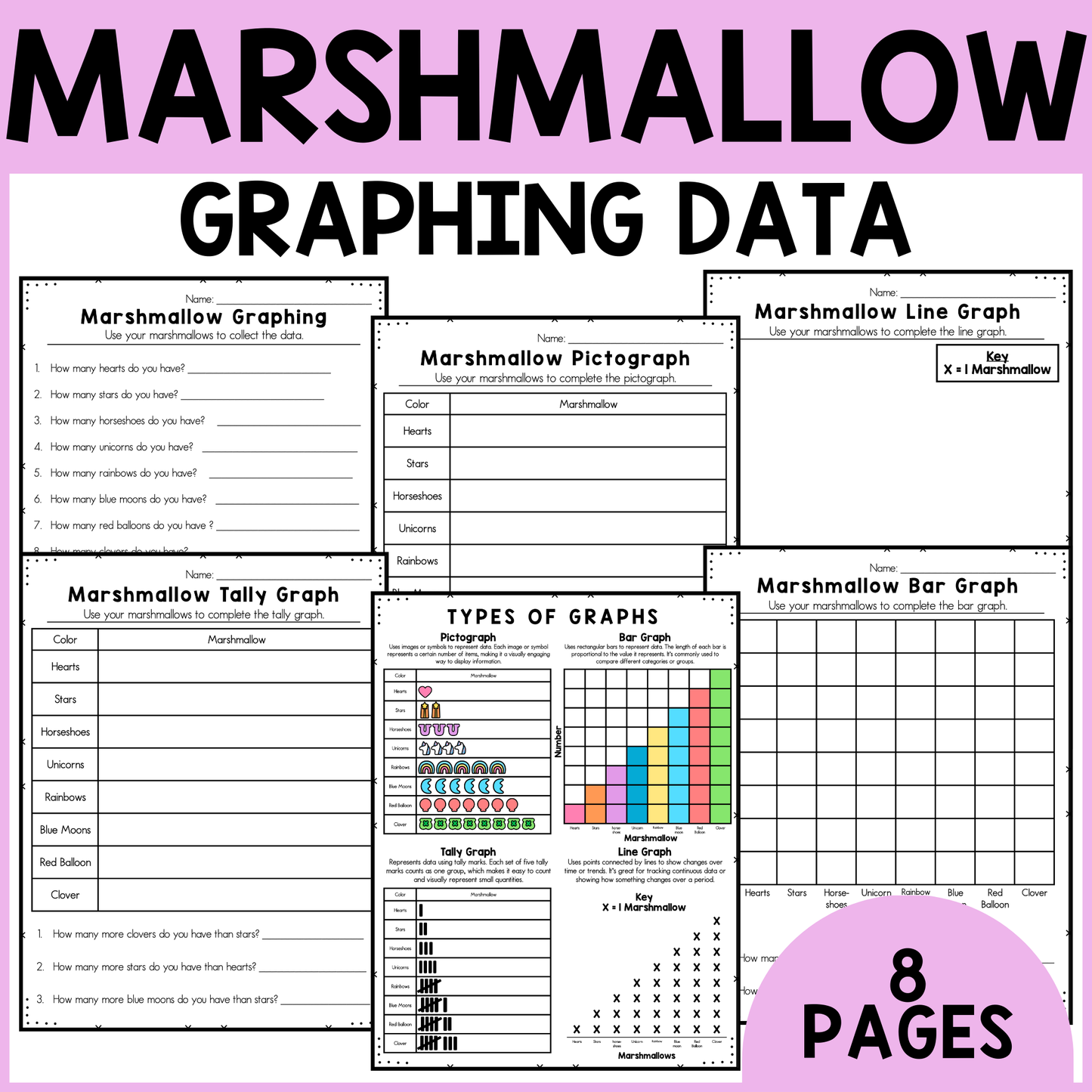 Marshmallow Graphing