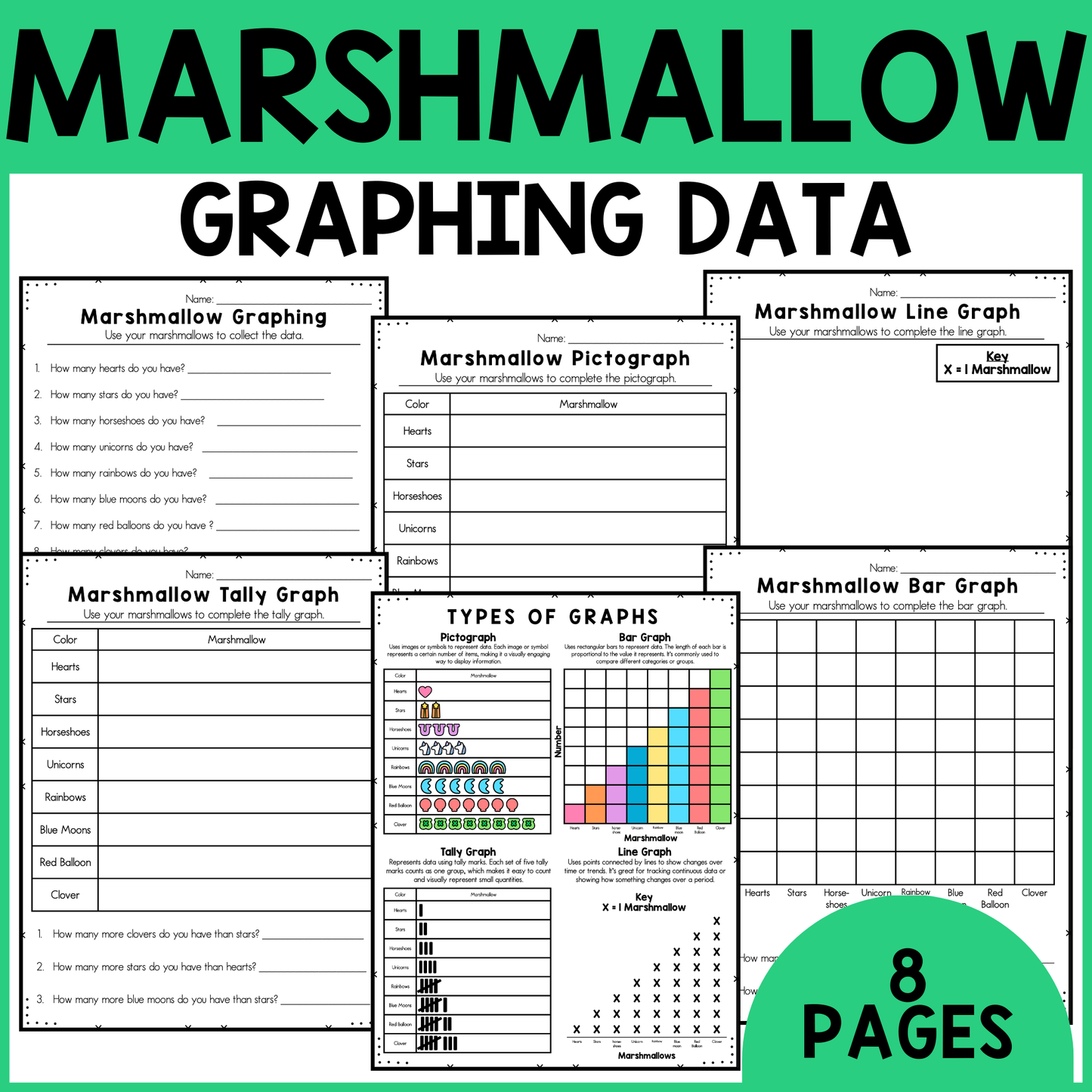 Marshmallow Graphing