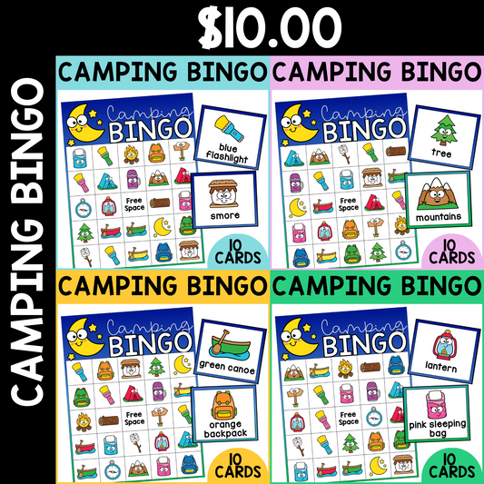 Camping Bingo