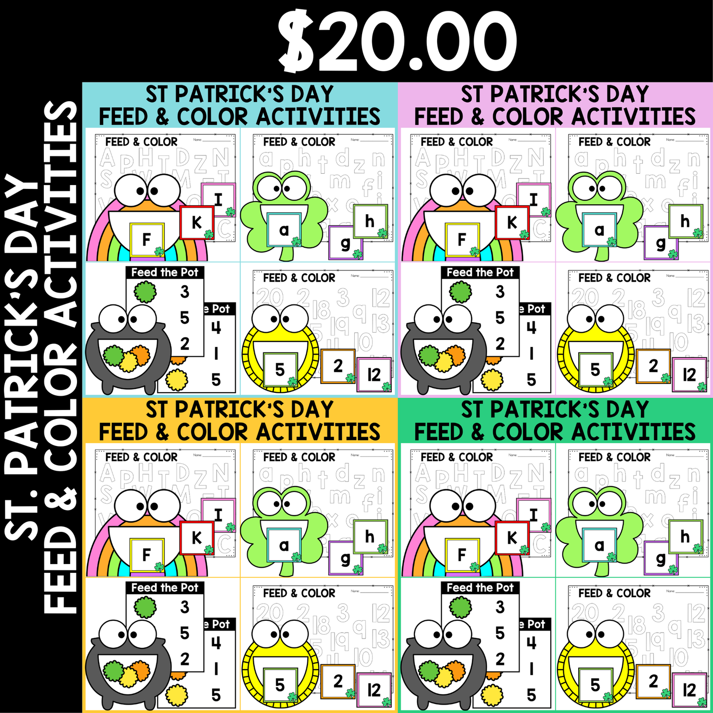 St. Patricks Day Feed and Color