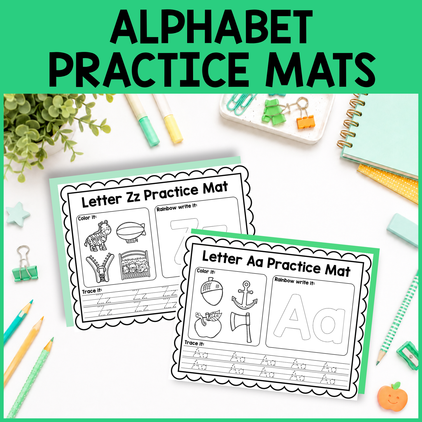 Alphabet Practice Mats