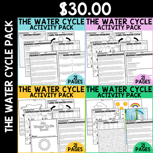 The Water Cycle Activity Pack