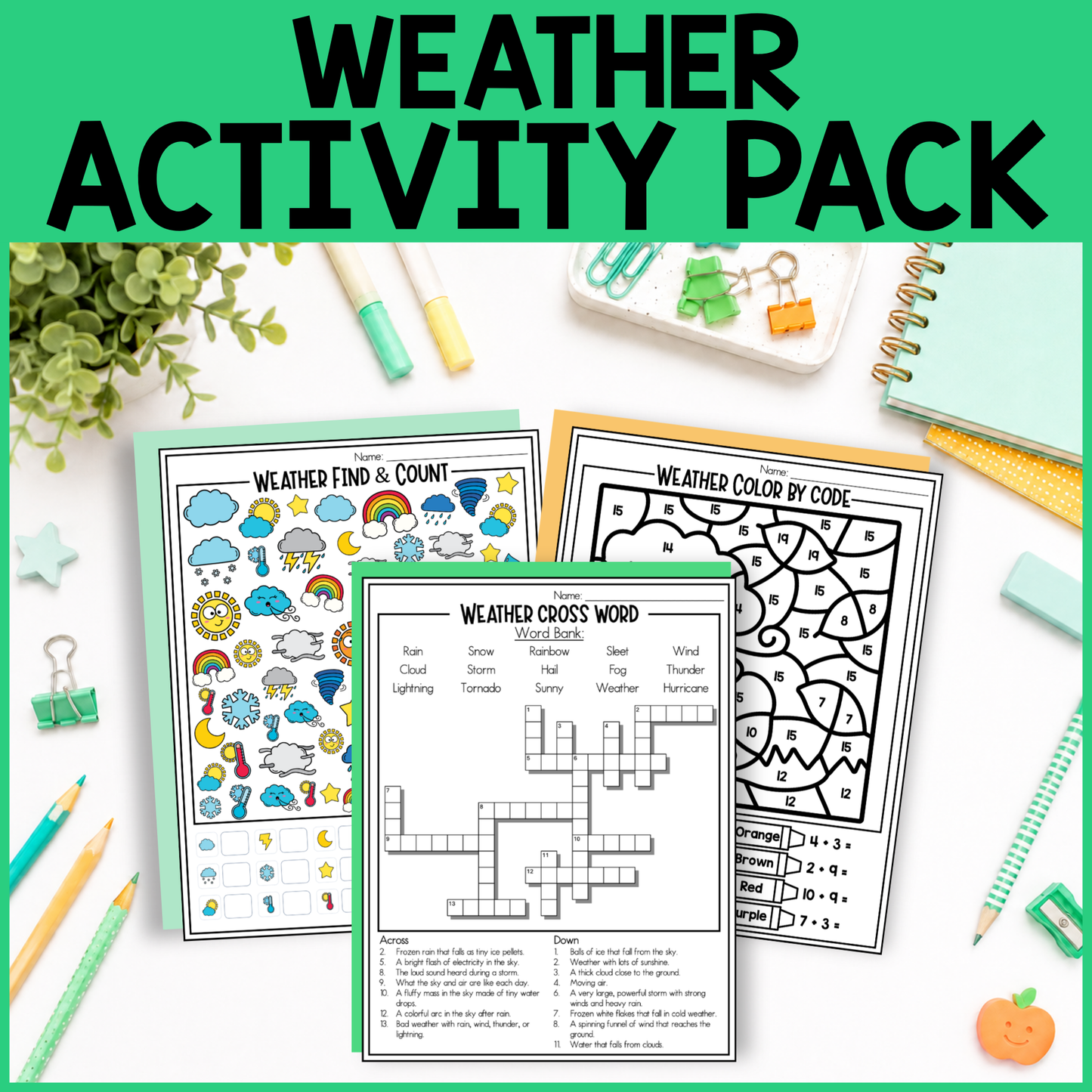 Weather Activity Pack