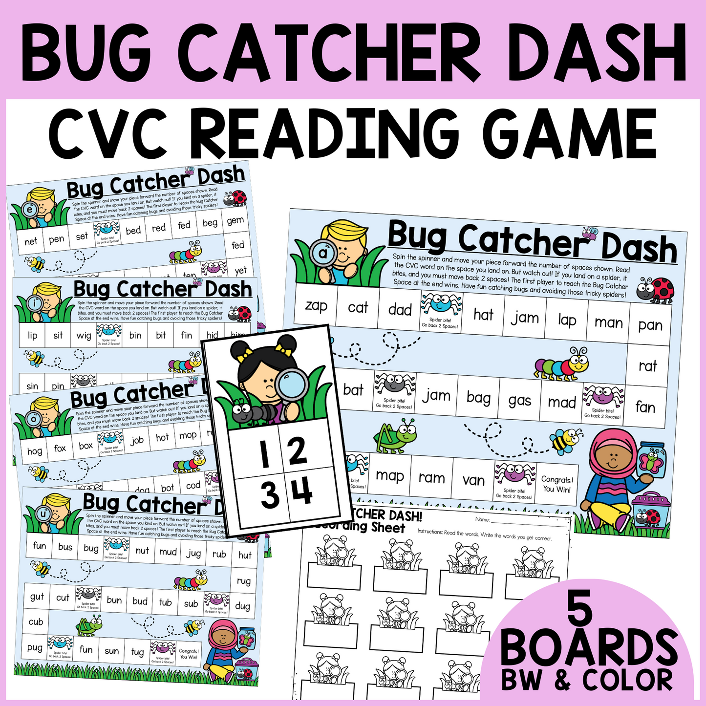 Bug Catcher Dash