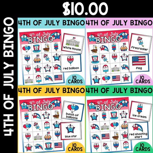 4th of July Bingo