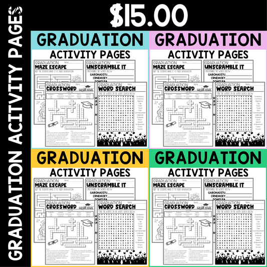 Graduation Activity Pages