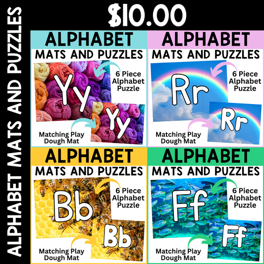 Alphabet Mats and Puzzles