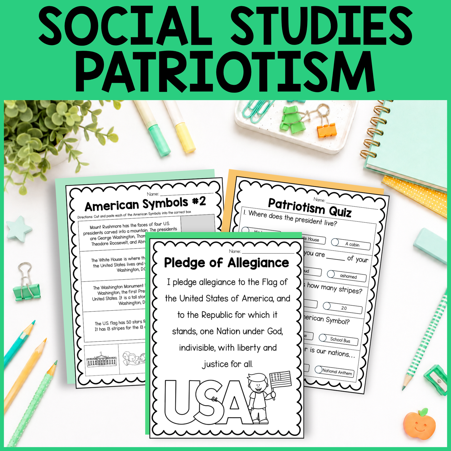 Social Studies: Patriotism
