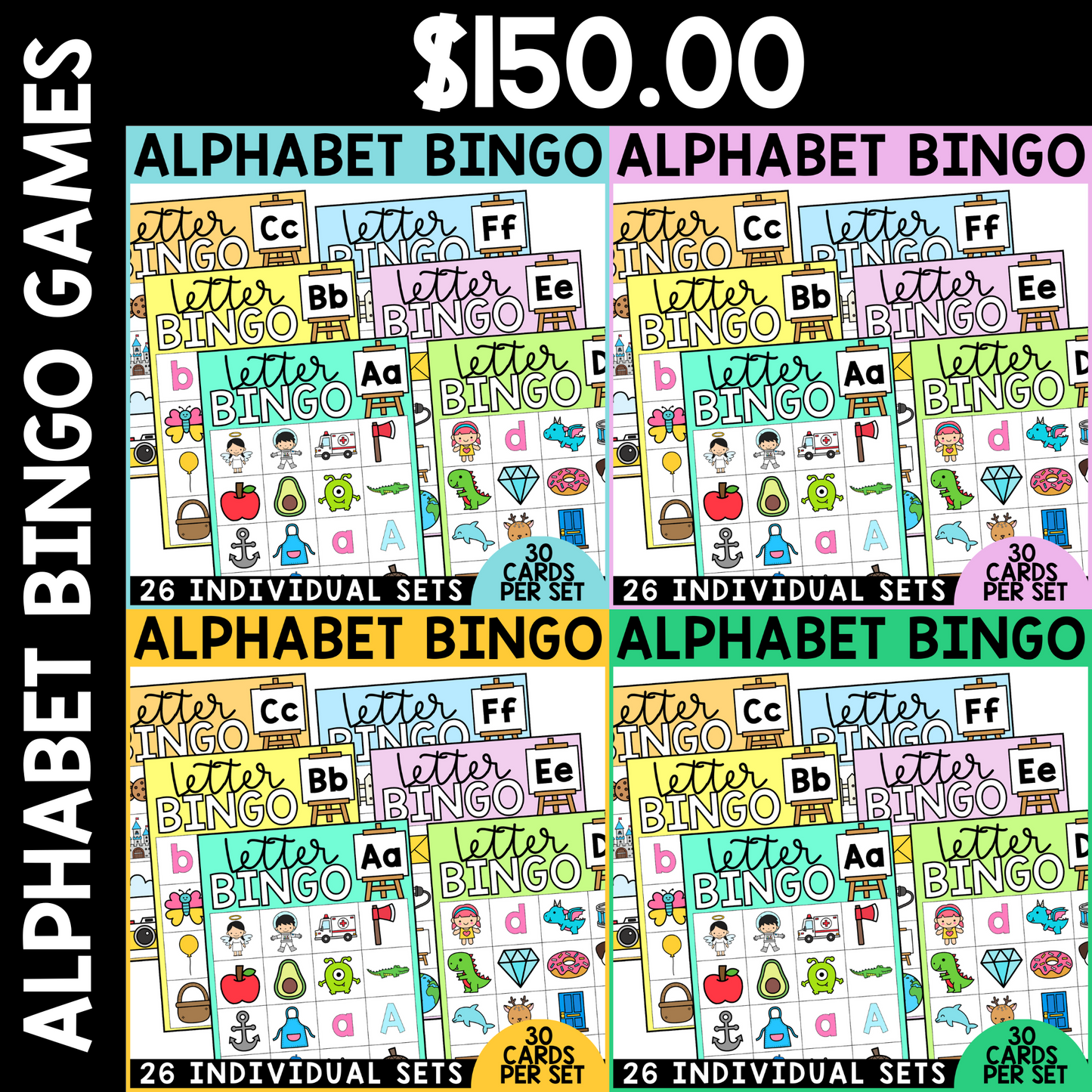 Alphabet Bingo Bundle