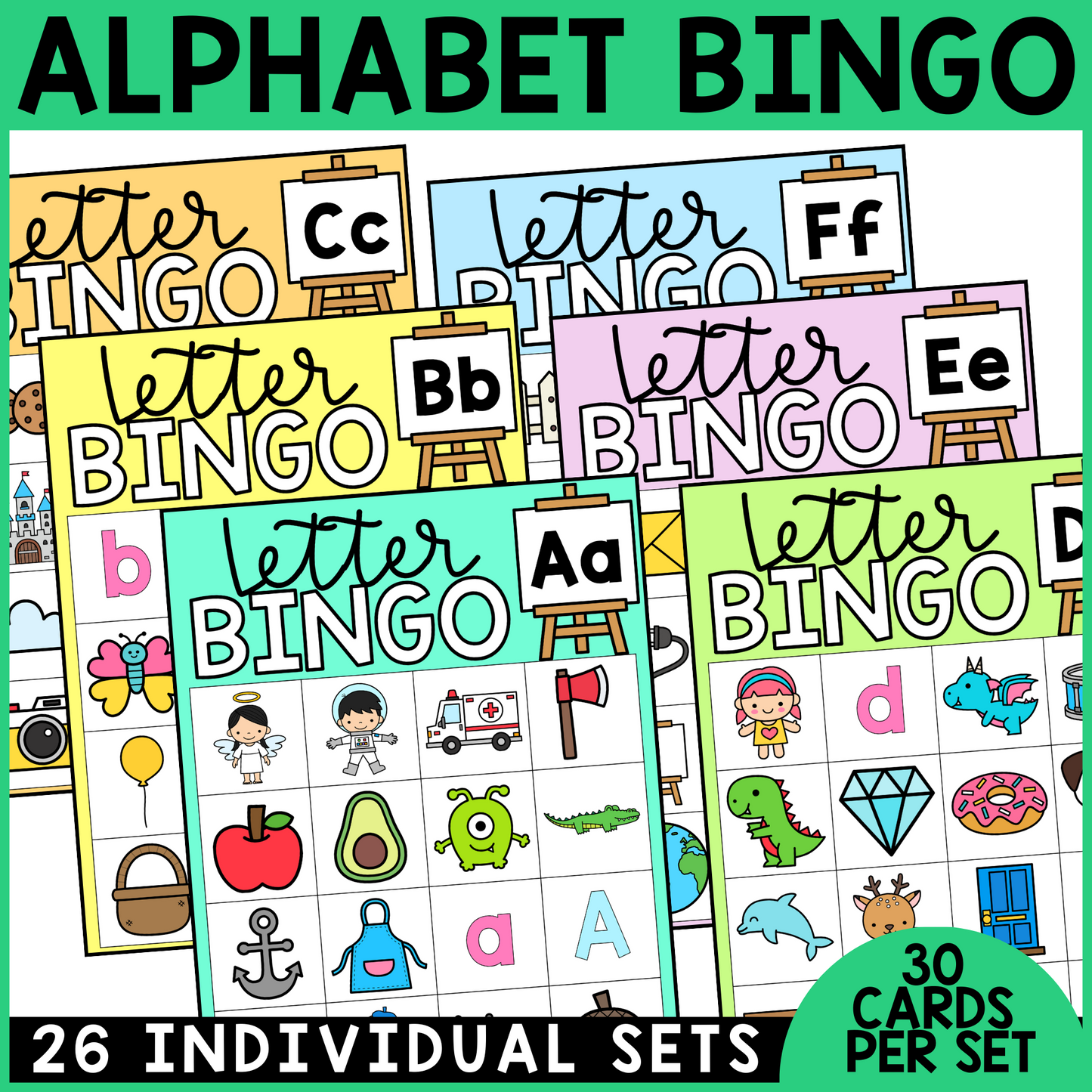 Alphabet Bingo Bundle