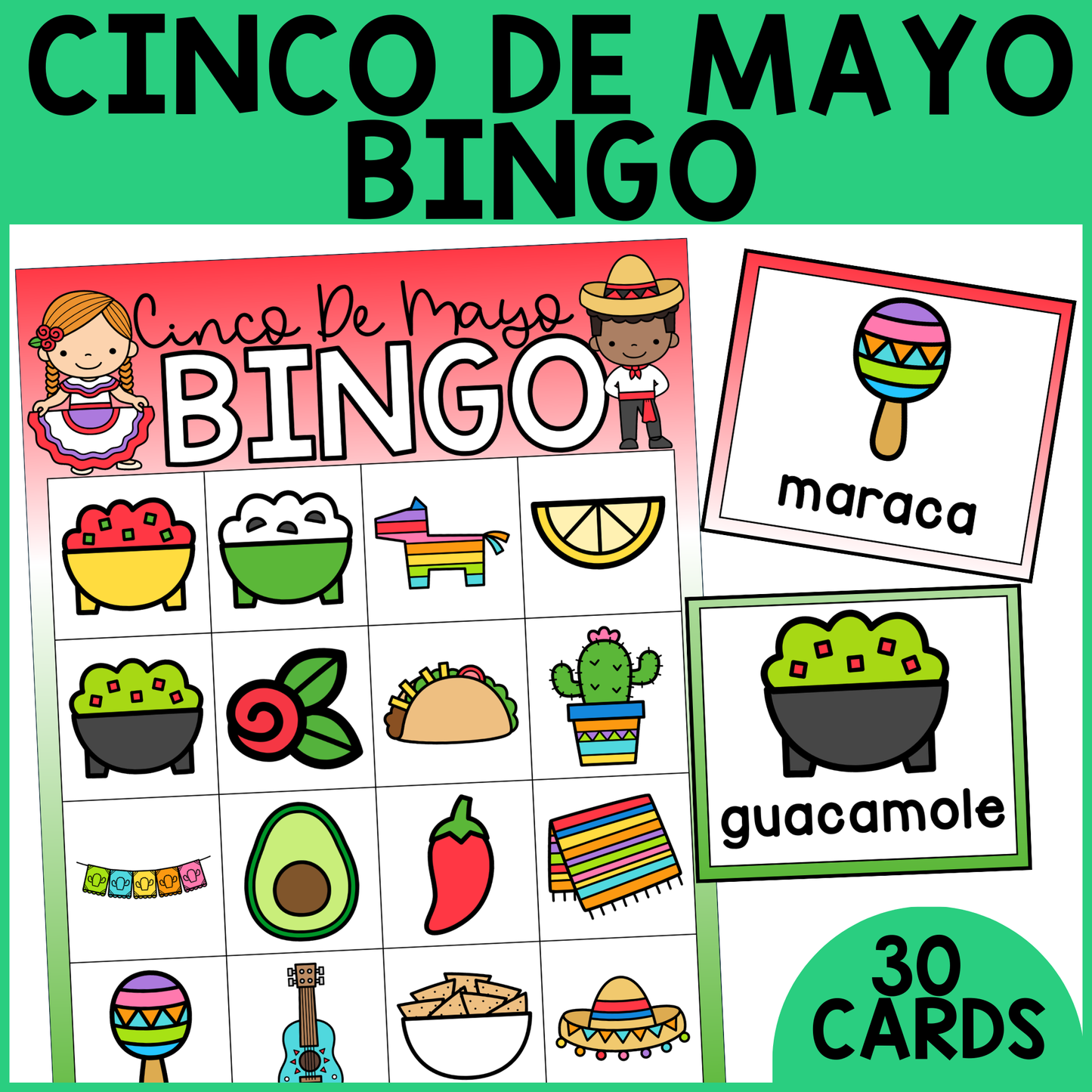Cinco De Mayo Bingo