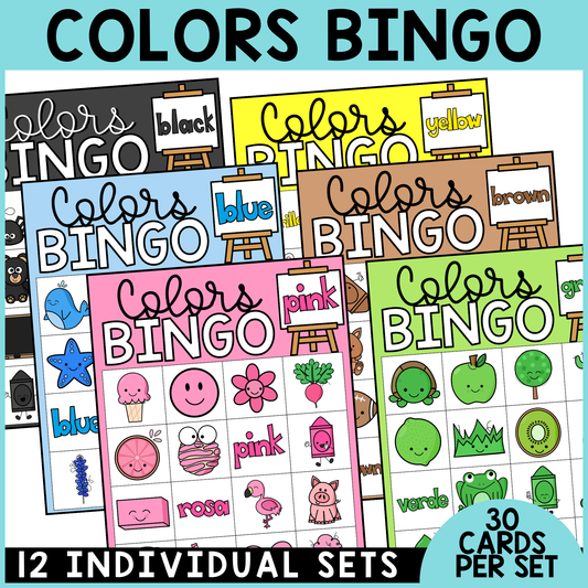 Colors Bingo - Presale Available 2/17!
