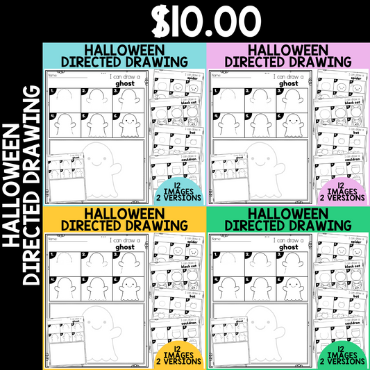 Halloween Directed Drawing