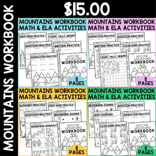Into the Mountains Workbook