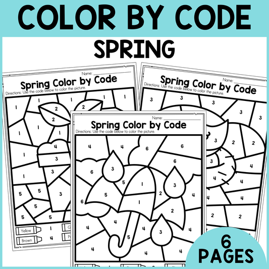 Spring Color by Code