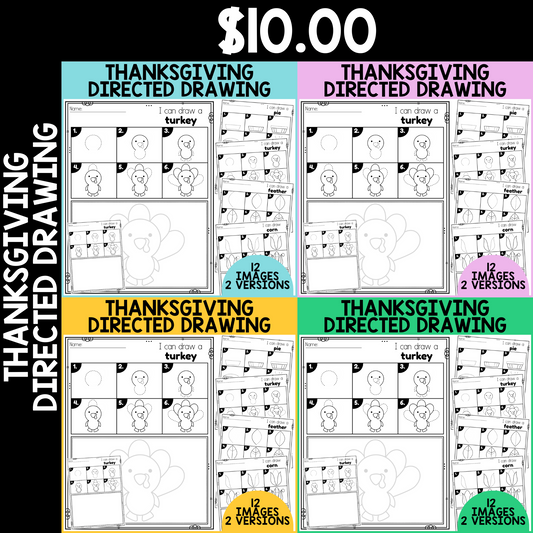 Thanksgiving Directed Drawing