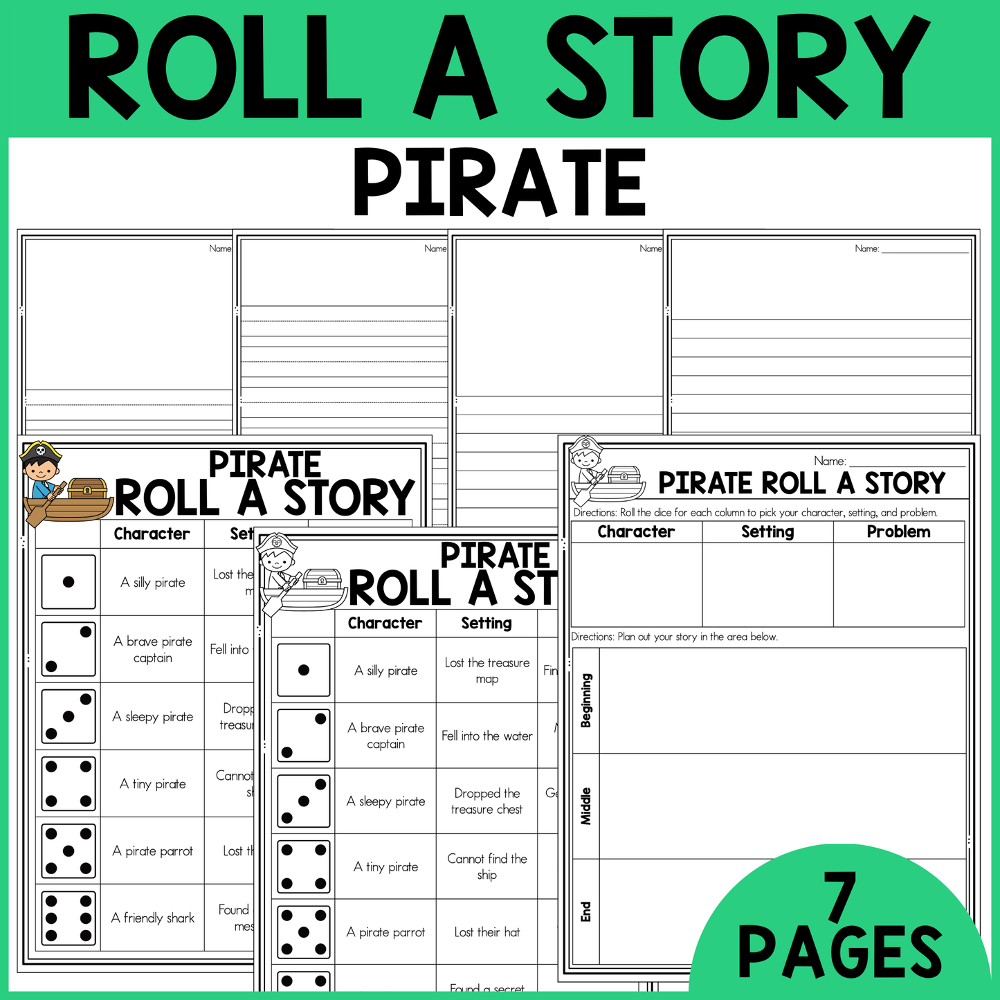 Pirates Roll a Story