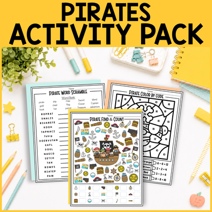 Pirates Activity Pack