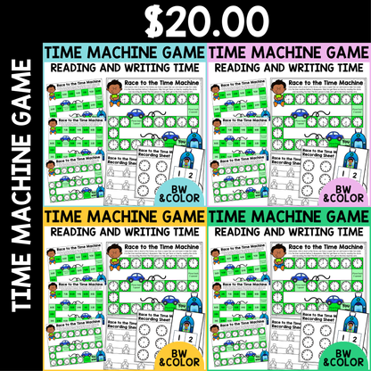 Time Machine - Telling Time Game