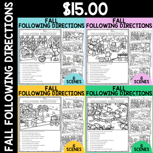 Fall Following Directions