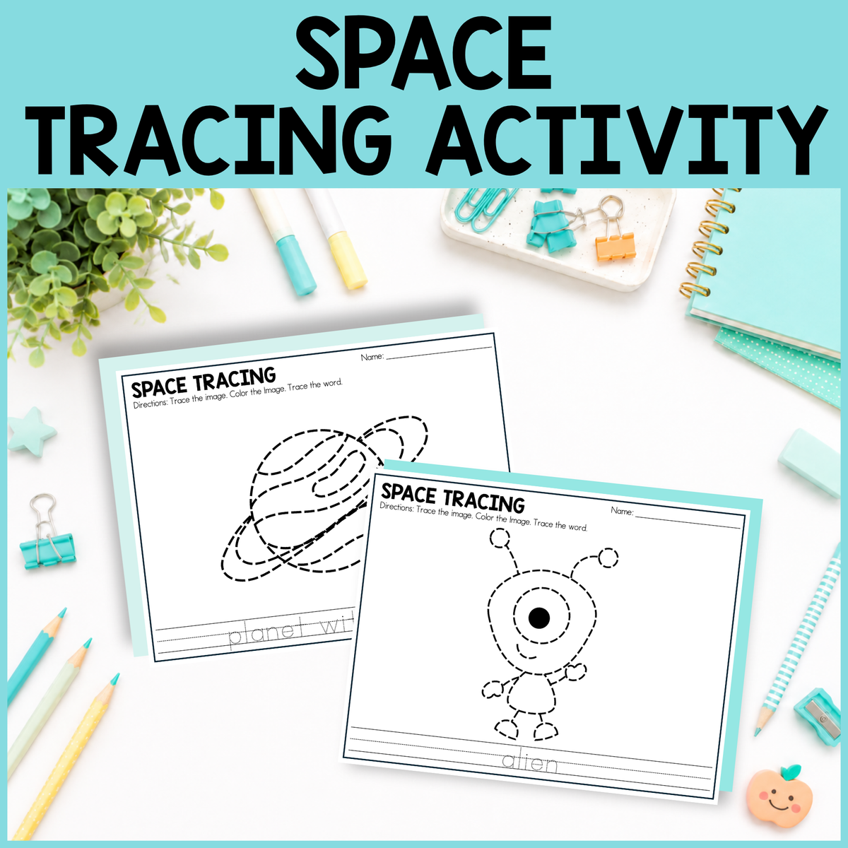 Space Tracing Activity