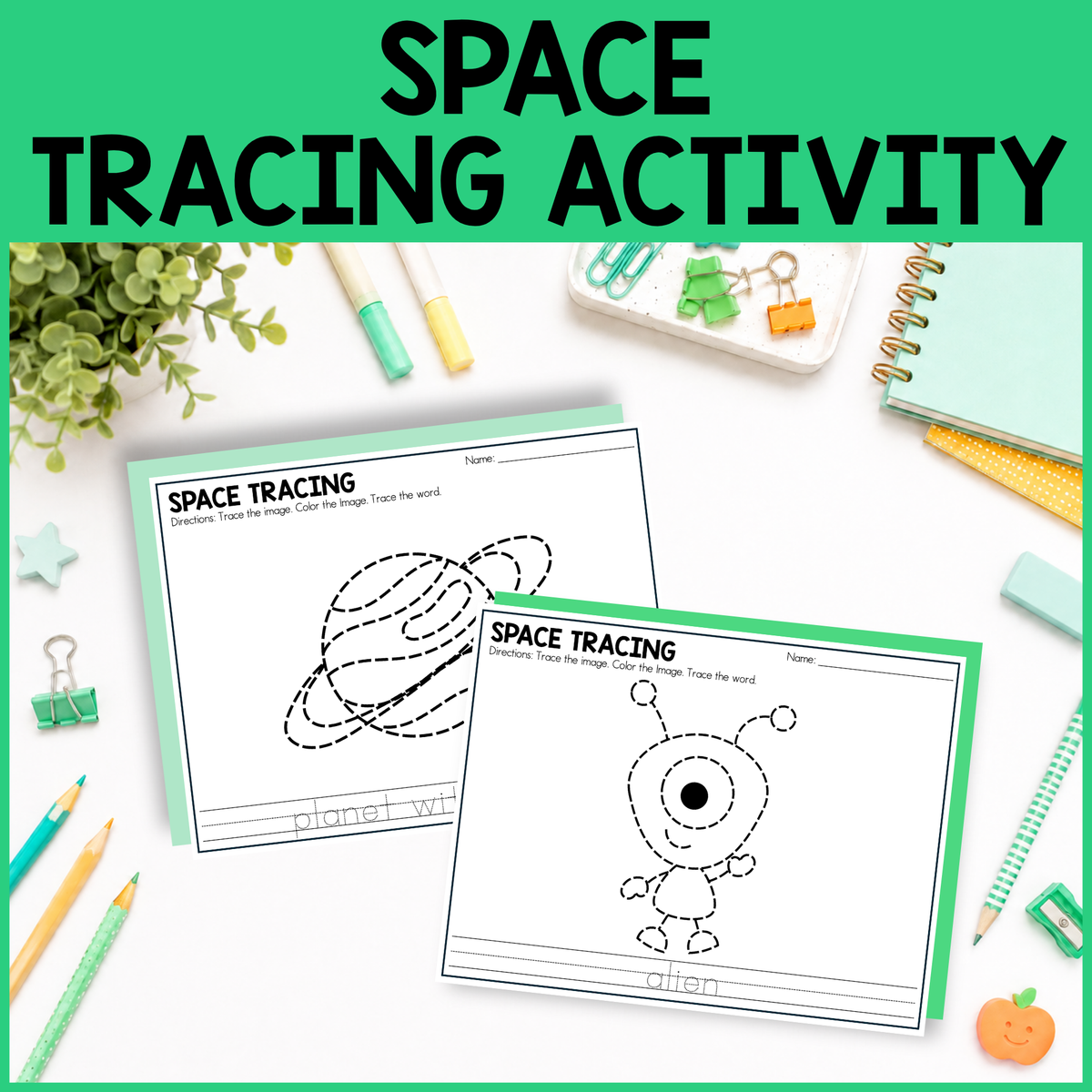 Space Tracing Activity