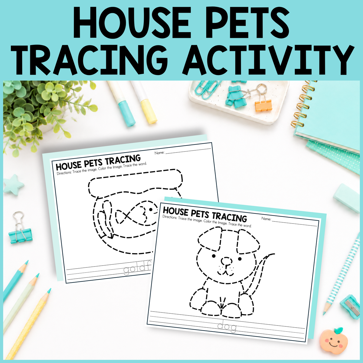 Pets Tracing Activity