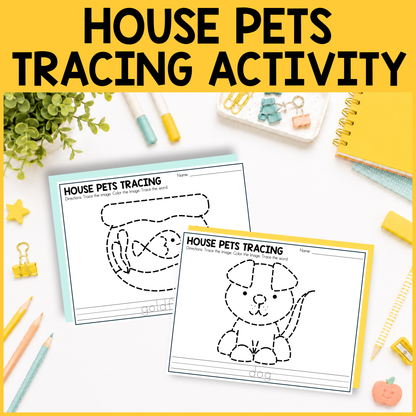 Pets Tracing Activity