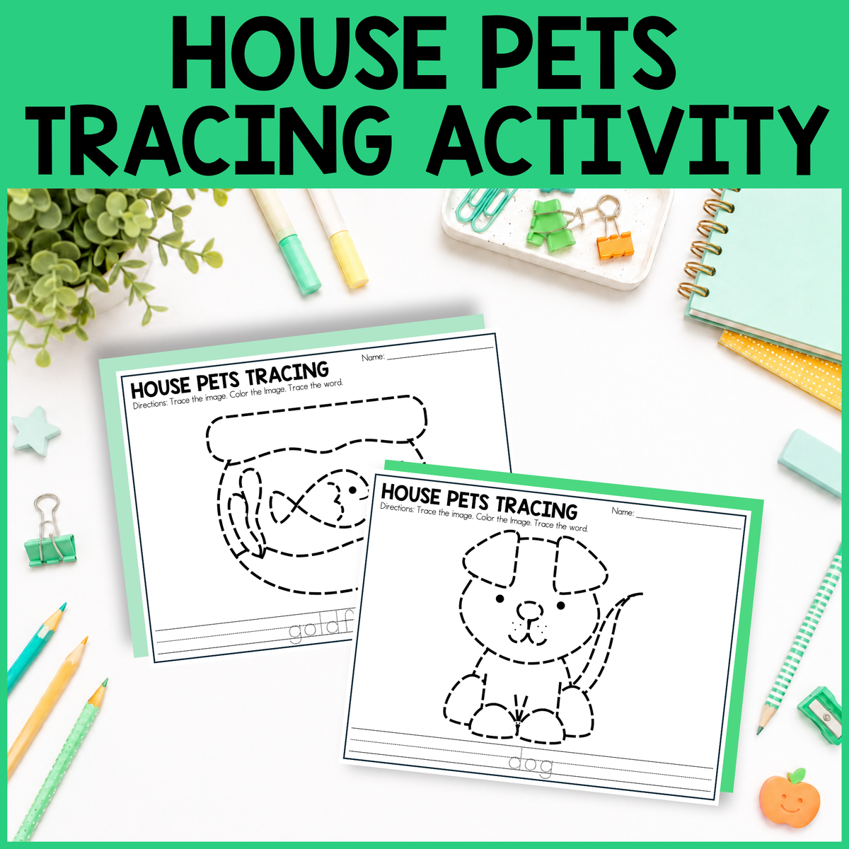 Pets Tracing Activity