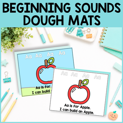 Beginning Sound Dough Mats
