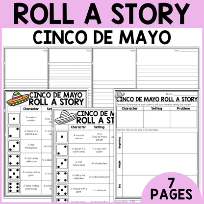 Cinco De Mayo Roll a Story