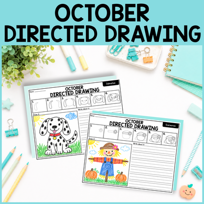 October Directed Drawing