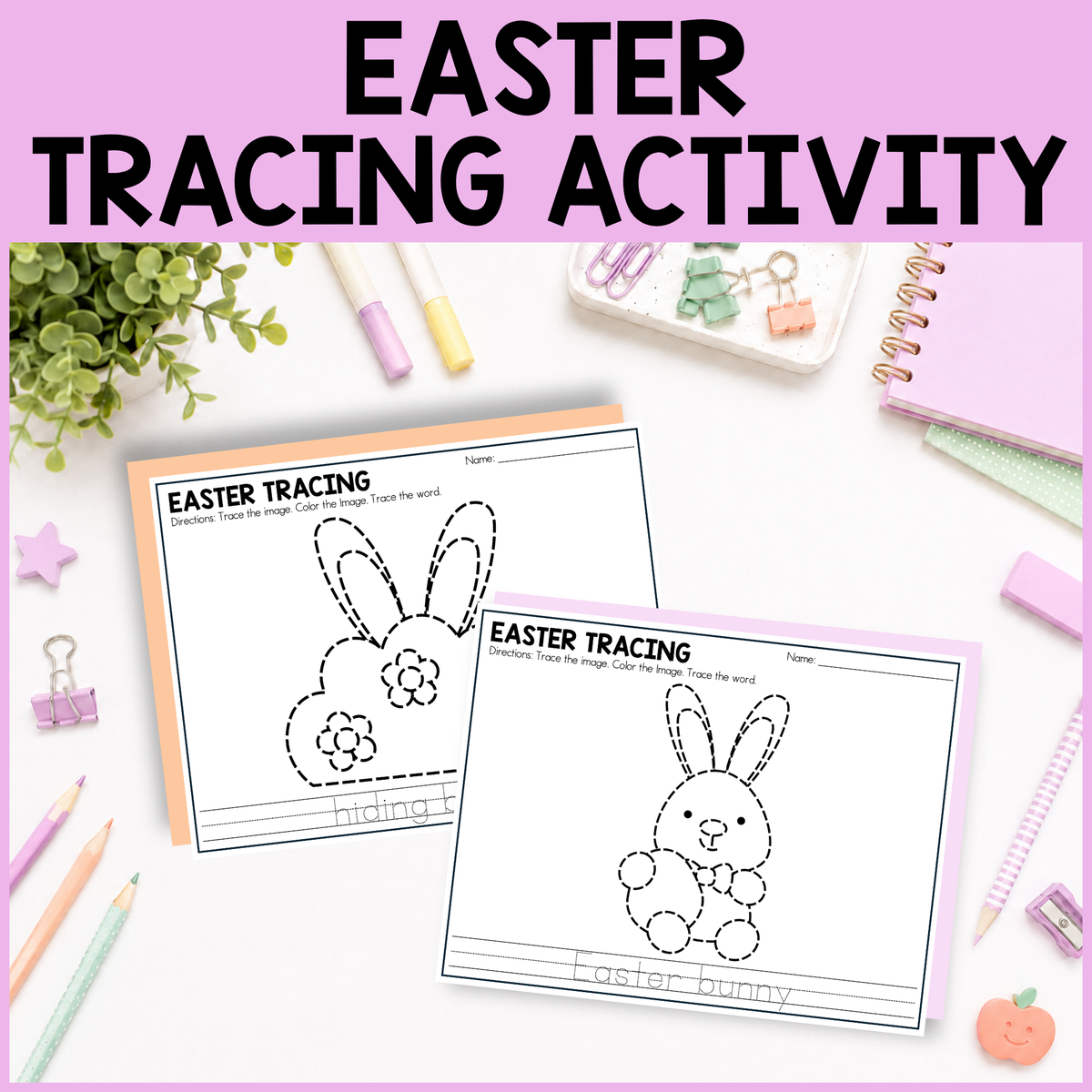 Easter Tracing Activity
