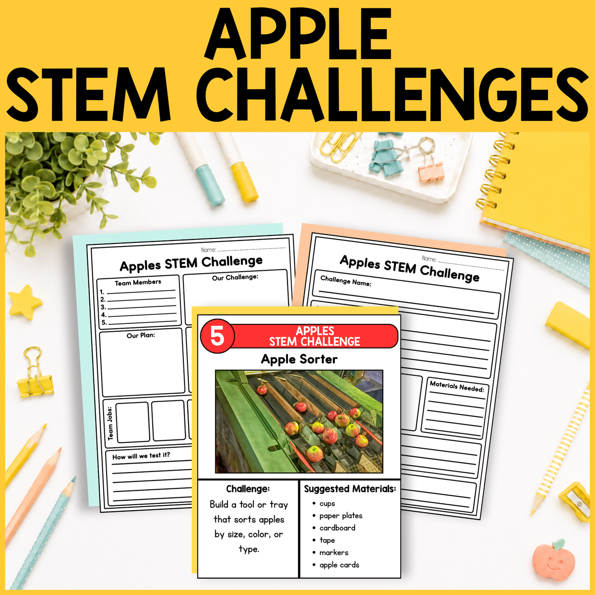 Apple STEM Challenges