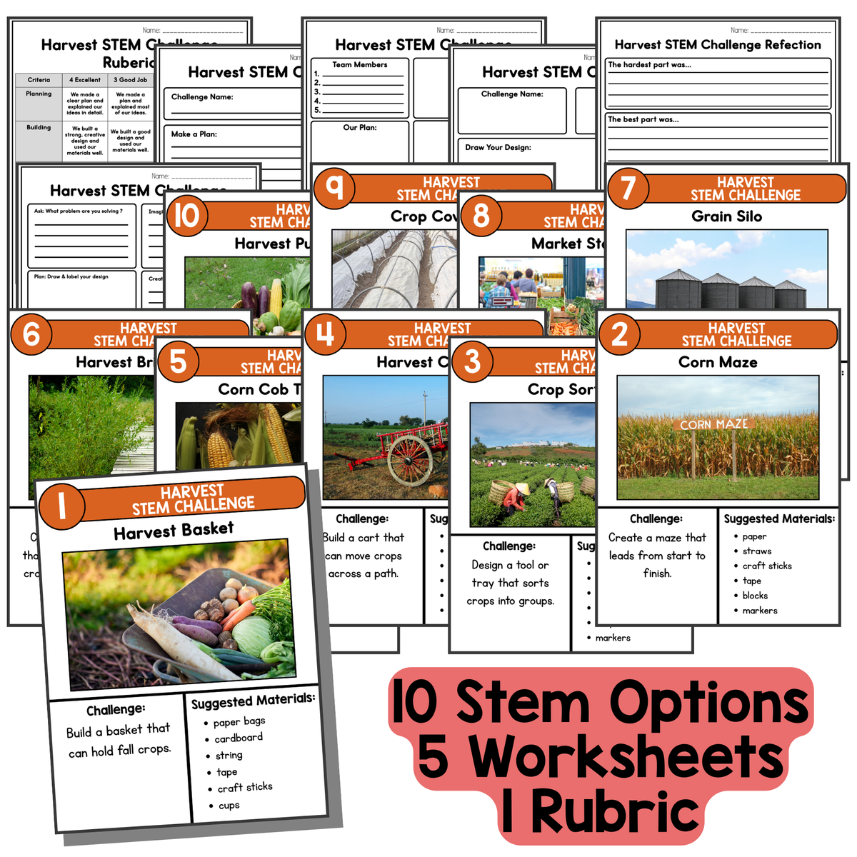 Harvest STEM Challenges