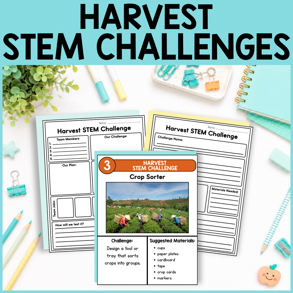Harvest STEM Challenges