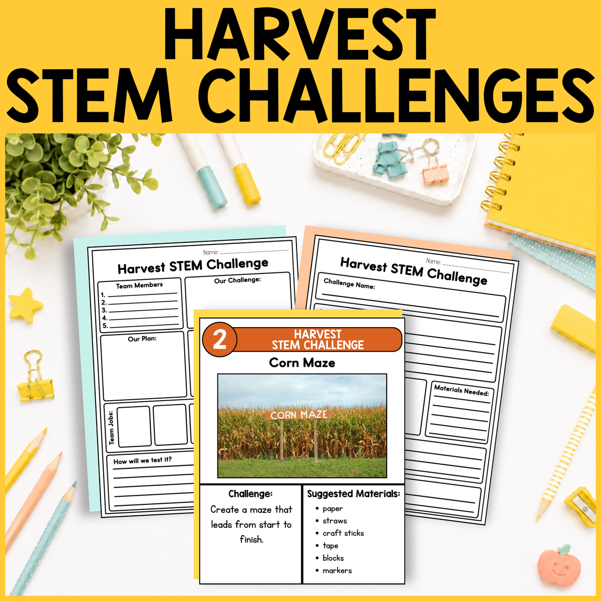 Harvest STEM Challenges