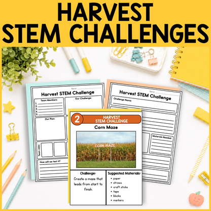 Harvest STEM Challenges