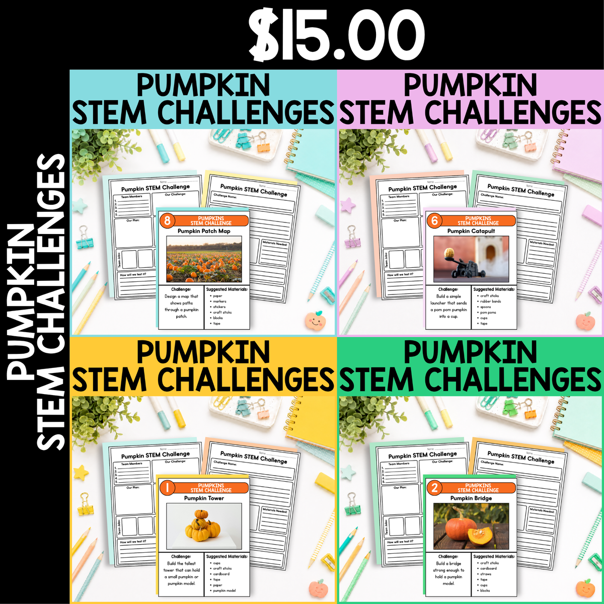 Pumpkin STEM Challenges