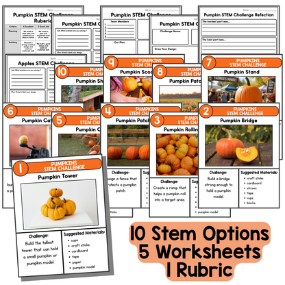 Pumpkin STEM Challenges