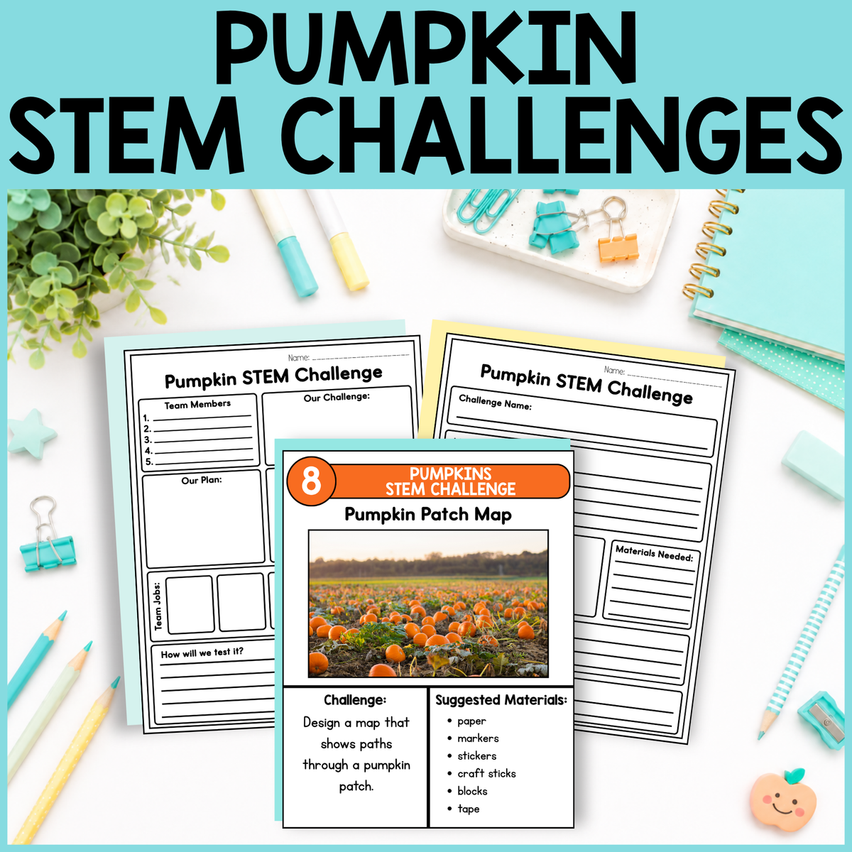Pumpkin STEM Challenges