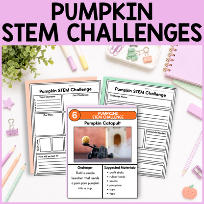 Pumpkin STEM Challenges
