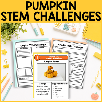 Pumpkin STEM Challenges