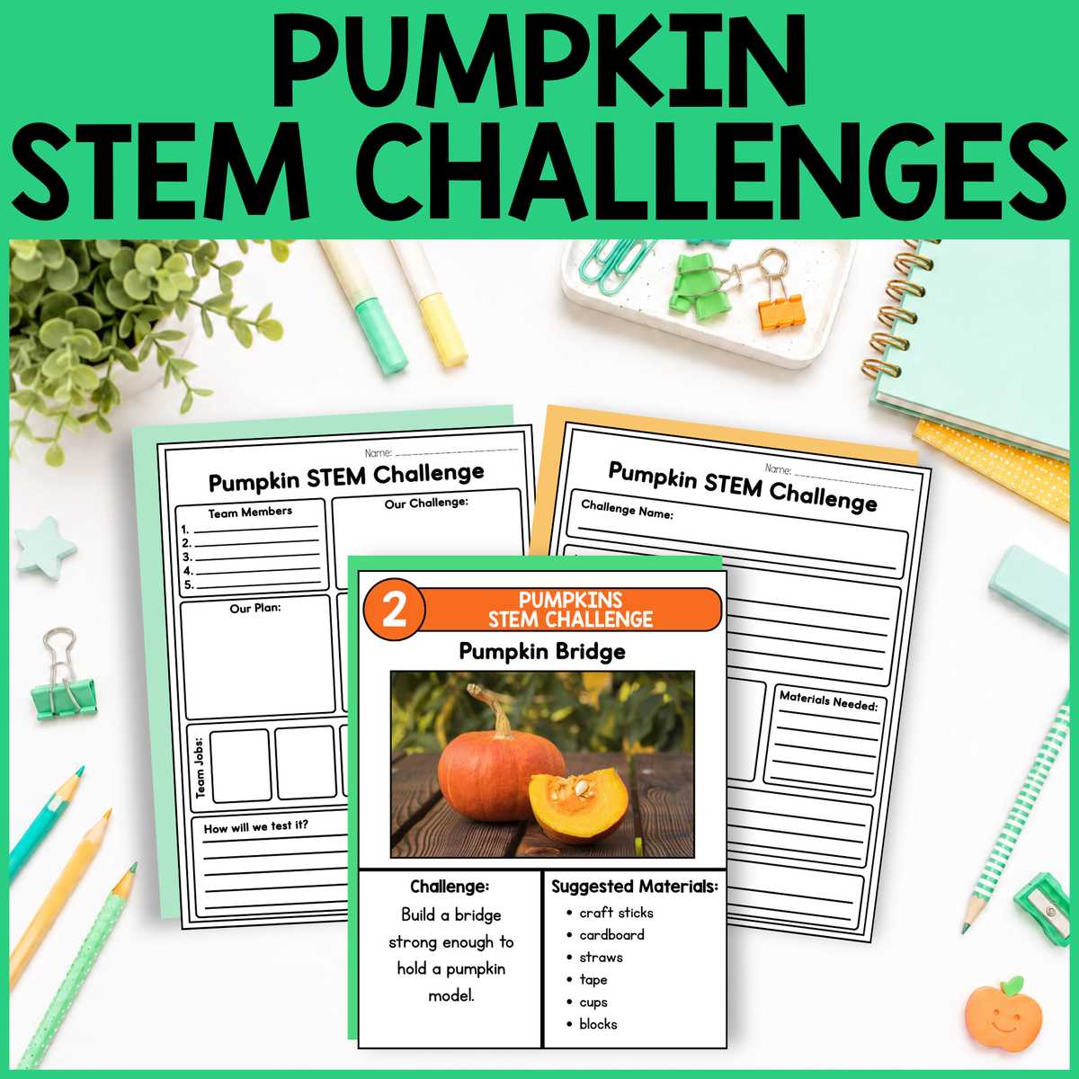 Pumpkin STEM Challenges
