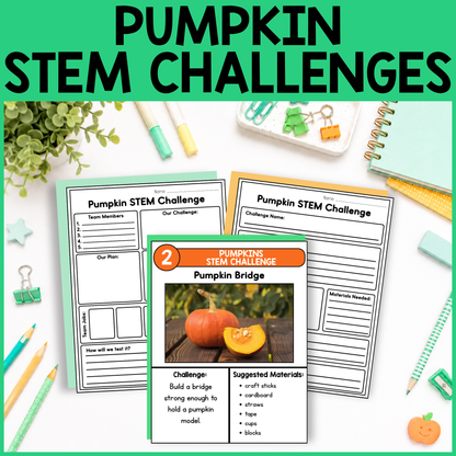 Pumpkin STEM Challenges