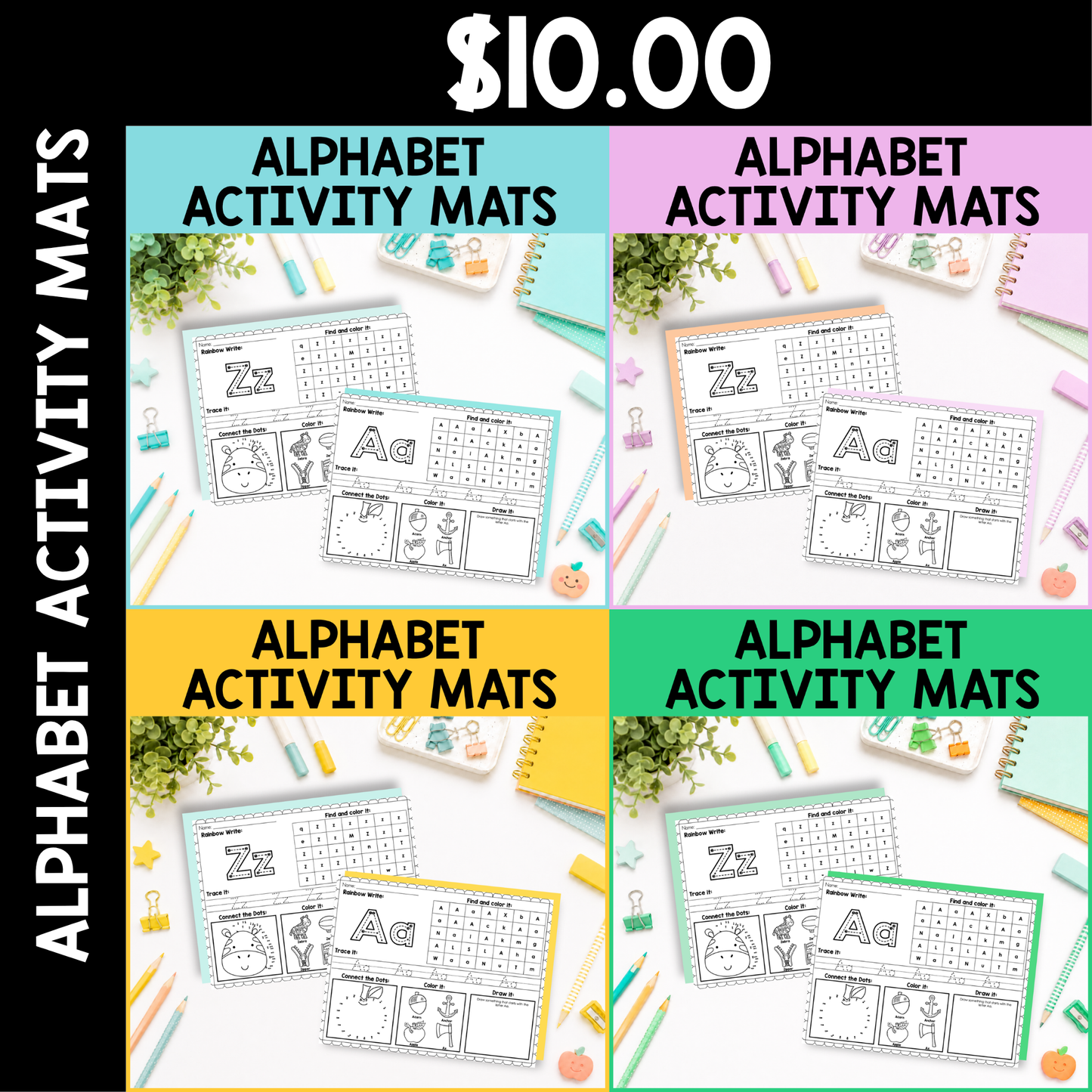 Alphabet Activity Mats