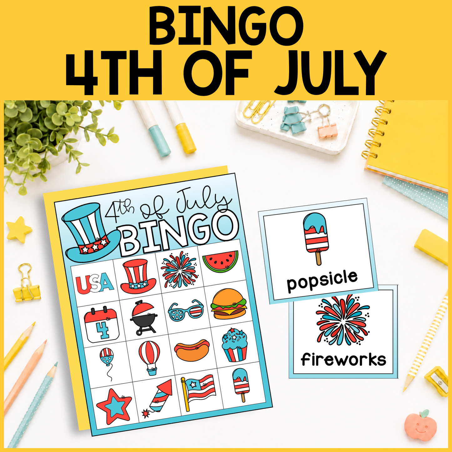 4th of July Bingo