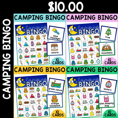 Camping Bingo